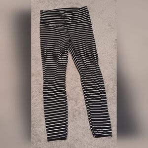 Athleta Striped Leggings